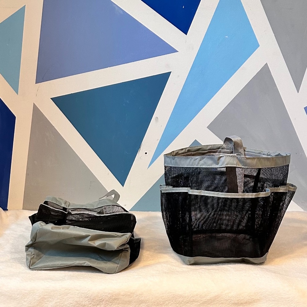 Mesh Breathable Toiletry Bag - Shower Caddy